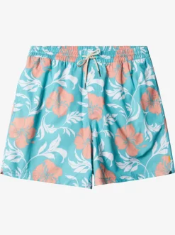Quiksilver Elastic Waist|Waterman Big Charmer Volleys Ceramic Vly Big Charmer