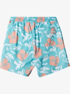 Quiksilver Elastic Waist|Waterman Big Charmer Volleys Ceramic Vly Big Charmer