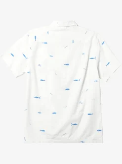 Quiksilver Shirts & Polos|Waterman Big Pond Woven Shirt Big Pond White
