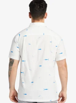 Quiksilver Shirts & Polos|Waterman Big Pond Woven Shirt Big Pond White