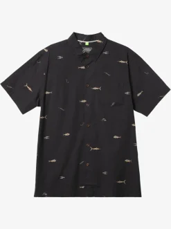Quiksilver Shirts & Polos|Waterman Big Pond Woven Shirt Big Pond Tarmac