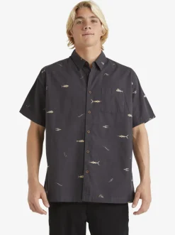 Quiksilver Shirts & Polos|Waterman Big Pond Woven Shirt Big Pond Tarmac