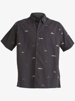 Quiksilver Shirts & Polos|Waterman Big Pond Woven Shirt Big Pond Tarmac