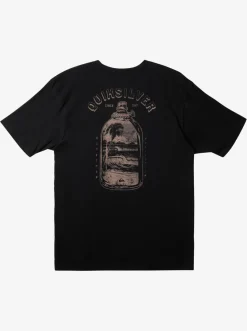 Quiksilver Tees|Waterman Bottled Up T-Shirt Black