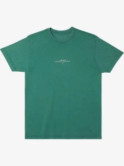Quiksilver Tees|Waterman Campgrounds Qt-Shirt Smoke Pine Heather