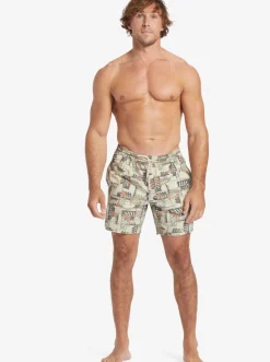 Quiksilver Elastic Waist|Waterman Canoes Reef 17