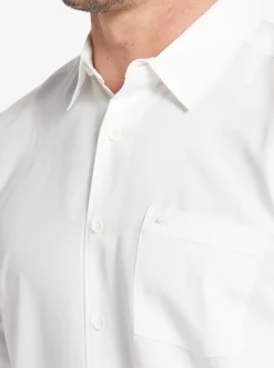 Quiksilver Shirts & Polos|Waterman Centinela Premium Anti-Wrinkle Shirt White Centinella