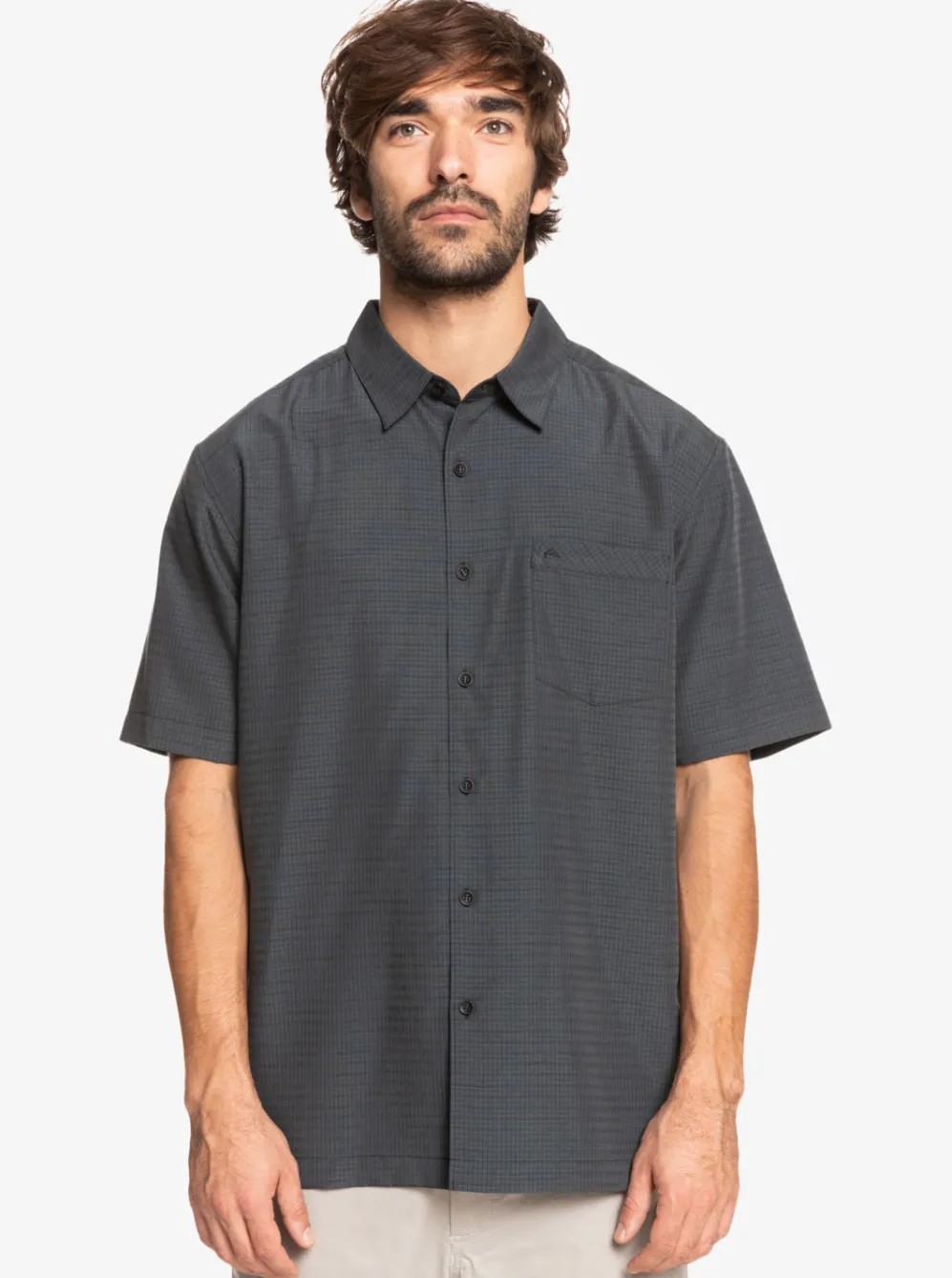 Quiksilver Shirts & Polos|Waterman Centinela Premium Anti-Wrinkle Shirt Black Centinella