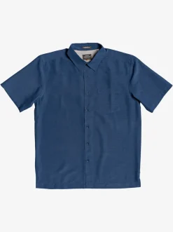 Quiksilver Shirts & Polos|Waterman Centinela Premium Anti-Wrinkle Shirt Midnight Navy Centinella