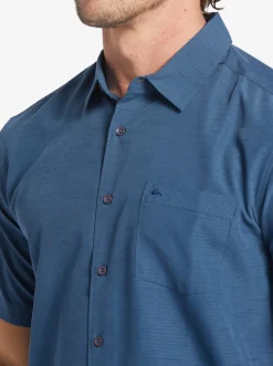 Quiksilver Shirts & Polos|Waterman Centinela Premium Anti-Wrinkle Shirt Midnight Navy Centinella