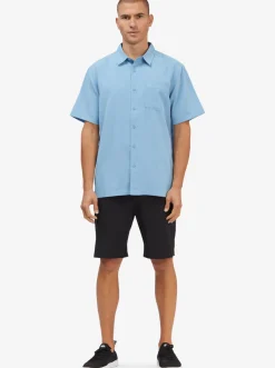 Quiksilver Shirts & Polos|Waterman Centinela Premium Anti-Wrinkle Shirt Dusk Blue Centinella
