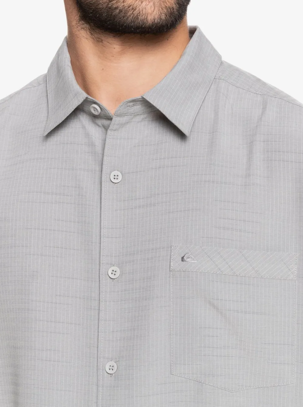 Quiksilver Shirts & Polos|Waterman Centinela Premium Anti-Wrinkle Shirt Flint Gray Centinella
