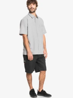 Quiksilver Shirts & Polos|Waterman Centinela Premium Anti-Wrinkle Shirt Flint Gray Centinella