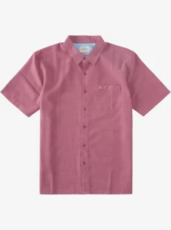 Quiksilver Shirts & Polos|Waterman Centinela Premium Anti-Wrinkle Shirt Mellow Mauve Centinella