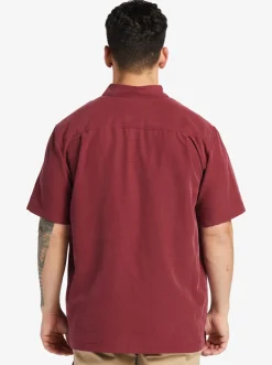 Quiksilver Shirts & Polos|Waterman Centinela Premium Anti-Wrinkle Shirt Ruby Wine Centinela 4
