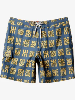 Quiksilver Boardshorts|Waterman Channel Paddle 20" Boardshorts Ensign Blue Channel Paddle Bs