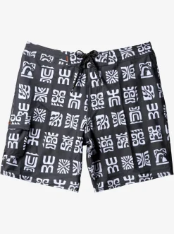 Quiksilver Boardshorts|Waterman Channel Paddle 20" Boardshorts Black Channel Paddle Bs