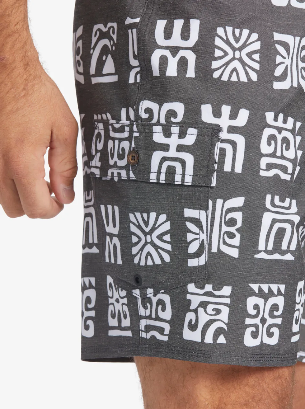 Quiksilver Boardshorts|Waterman Channel Paddle 20" Boardshorts Black Channel Paddle Bs