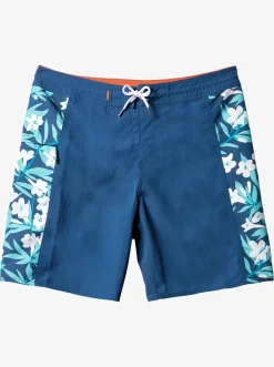 Quiksilver Boardshorts|Waterman Cliffside Solid 19" Boardshorts Ensign Blue