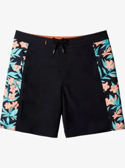 Quiksilver Boardshorts|Waterman Cliffside Solid 19" Boardshorts Black