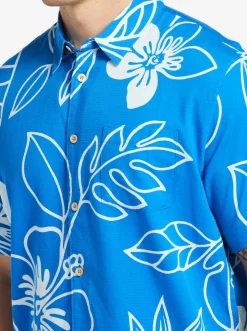 Quiksilver Shirts & Polos|Waterman Cruise Town Woven Shirt Directoire Blue Cruise Town