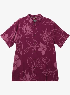 Quiksilver Shirts & Polos|Waterman Cruise Town Woven Shirt Magenta Cruise Town