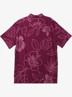 Quiksilver Shirts & Polos|Waterman Cruise Town Woven Shirt Magenta Cruise Town
