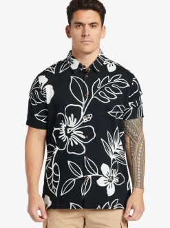 Quiksilver Shirts & Polos|Waterman Cruise Town Woven Shirt Black Cruise Town