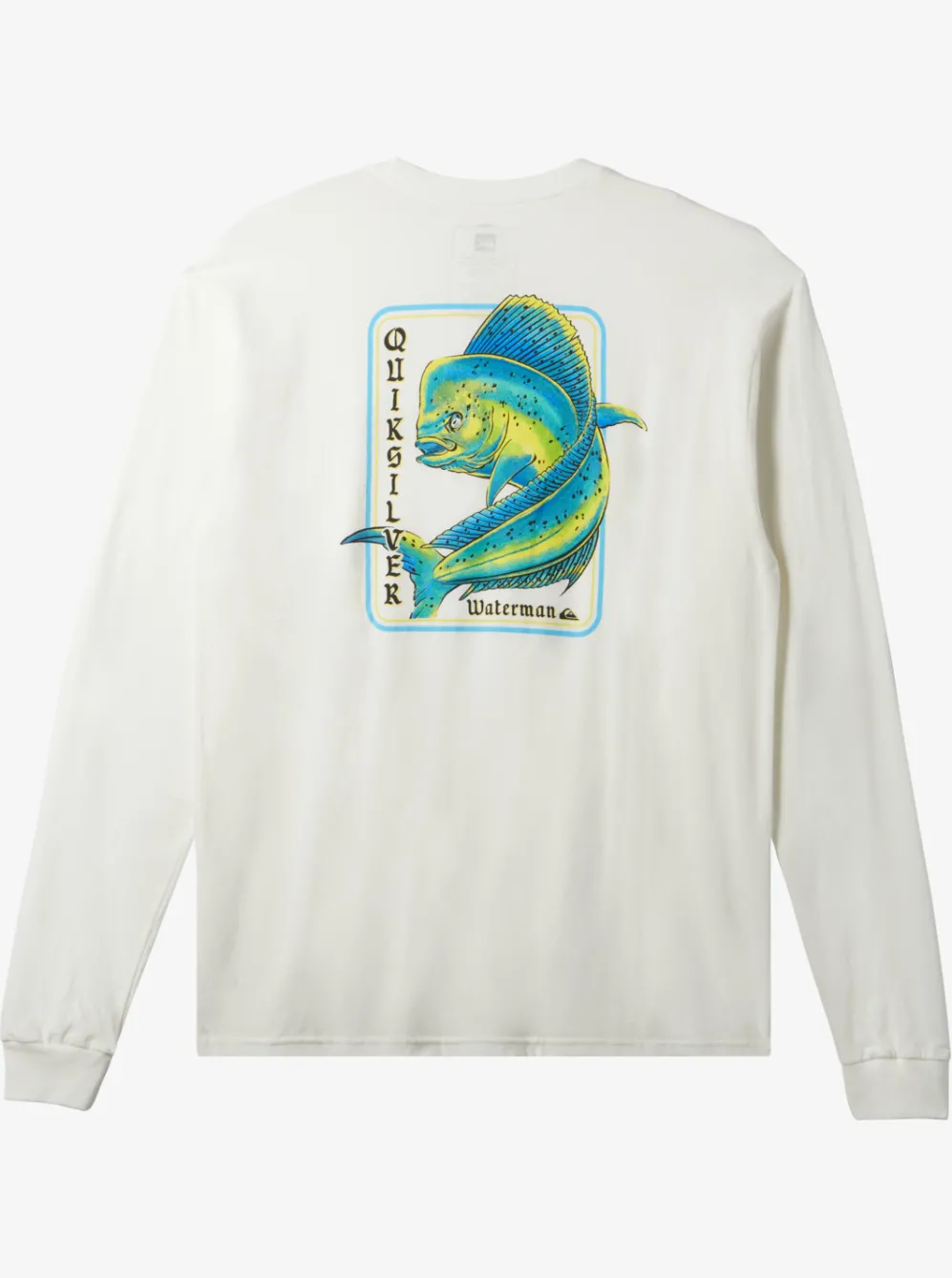 Quiksilver Tees|Waterman Dorado Magic Long Sleeve T-Shirt Snow White