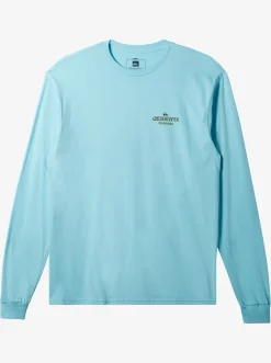 Quiksilver Tees|Waterman Dorado Magic Long Sleeve T-Shirt Gulf Stream