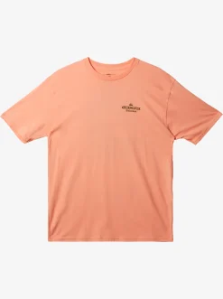 Quiksilver Tees|Waterman Dorado Magic T-Shirt Peach Pink
