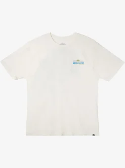 Quiksilver Tees|Waterman Fish Flow Qt-Shirt Snow White