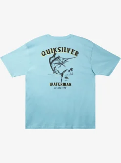 Quiksilver Tees|Waterman Fish On T-Shirt Gulf Stream