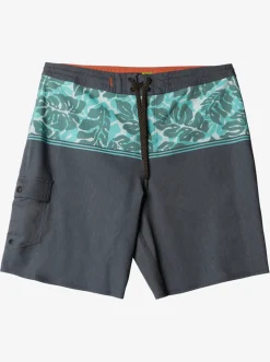 Quiksilver Boardshorts|Waterman Half Dipped Boardshorts Black Half Dipped
