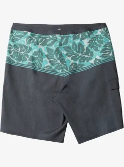 Quiksilver Boardshorts|Waterman Half Dipped Boardshorts Black Half Dipped