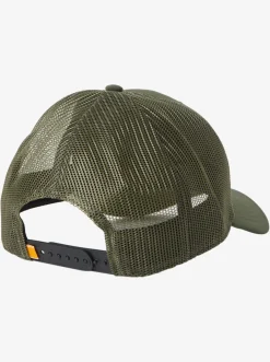 Quiksilver Hats|Waterman Hook Minded Trucker Hat Dusty Olive