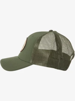 Quiksilver Hats|Waterman Hook Minded Trucker Hat Dusty Olive