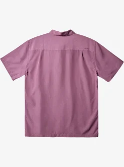 Quiksilver Shirts & Polos|Waterman Kings Cliff Short Sleeve Shirt Mellow Mauve Kingscliff