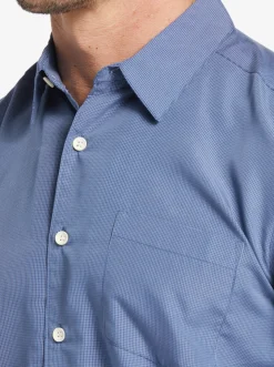Quiksilver Shirts & Polos|Waterman Kings Cliff Short Sleeve Shirt Ensign Blue Kings Cliff