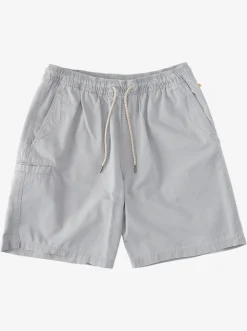 Quiksilver Shorts|Waterman Last Light Elastic Waist 19" Shorts Sharkskin