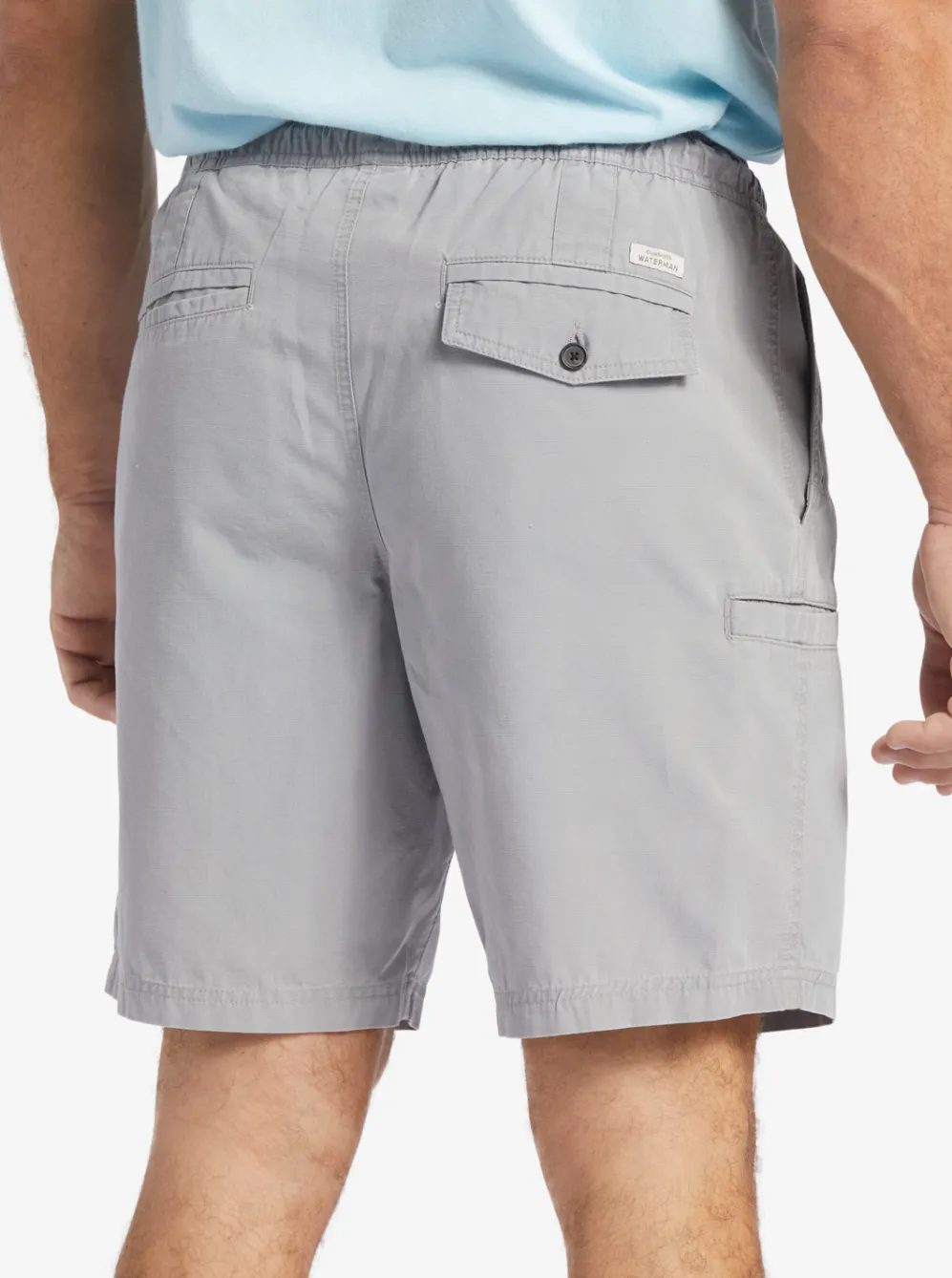 Quiksilver Shorts|Waterman Last Light Elastic Waist 19" Shorts Sharkskin