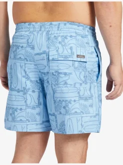 Quiksilver Elastic Waist|Waterman Longboard Volley 17