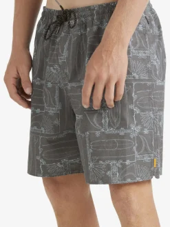 Quiksilver Elastic Waist|Waterman Longboard Volley 17