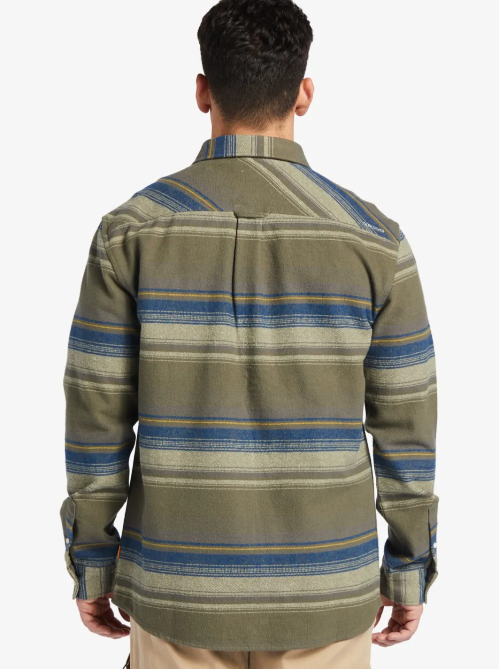 Quiksilver Shirts & Polos|Waterman Lowest Tide Flannel Long Sleeve Top Dusty Olive Lowest Tide