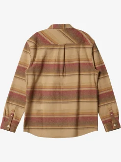 Quiksilver Shirts & Polos|Waterman Lowest Tide Flannel Long Sleeve Top Inscense Lowest Tide