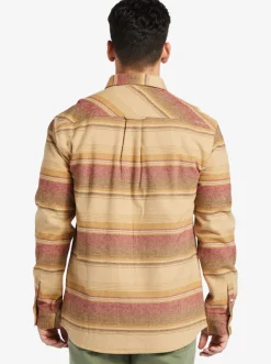 Quiksilver Shirts & Polos|Waterman Lowest Tide Flannel Long Sleeve Top Inscense Lowest Tide