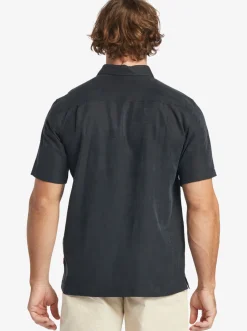 Quiksilver Shirts & Polos|Waterman Manele Bay Short Sleeve Shirt Black