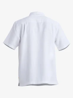 Quiksilver Shirts & Polos|Waterman Manele Bay Short Sleeve Shirt White
