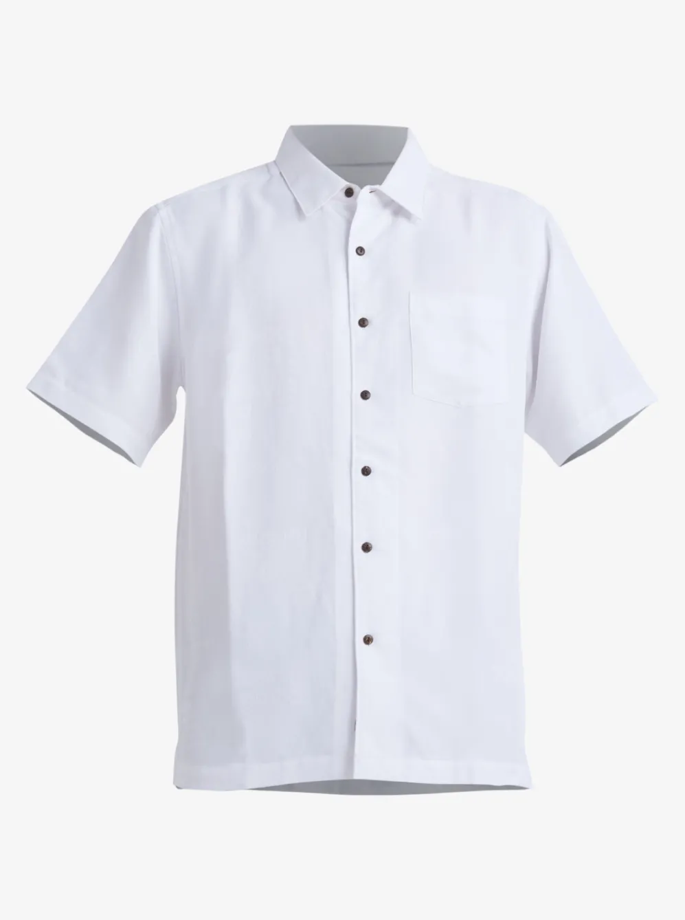 Quiksilver Shirts & Polos|Waterman Manele Bay Short Sleeve Shirt White