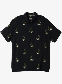 Quiksilver Shirts & Polos|Waterman Micronesia Woven Shirt Micronesia Dusk Black